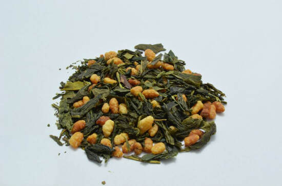 ​​Genmicha Green Tea Leaf