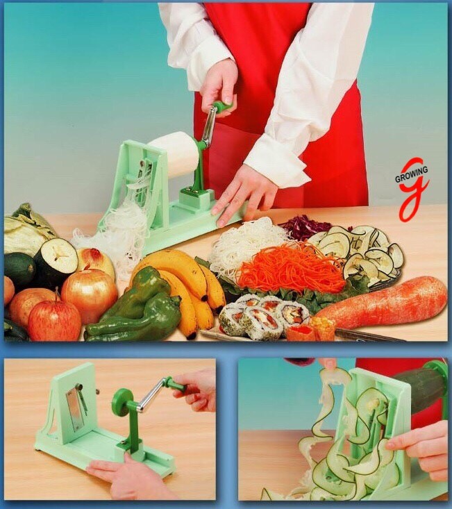  Japanese Type Turning Vegetable Slicer: Home & Kitchen