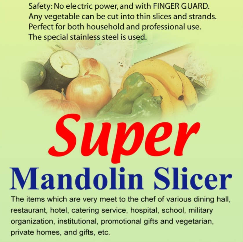Super Mandoline Slicer