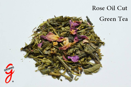 Rose Oil Cut Green Tea